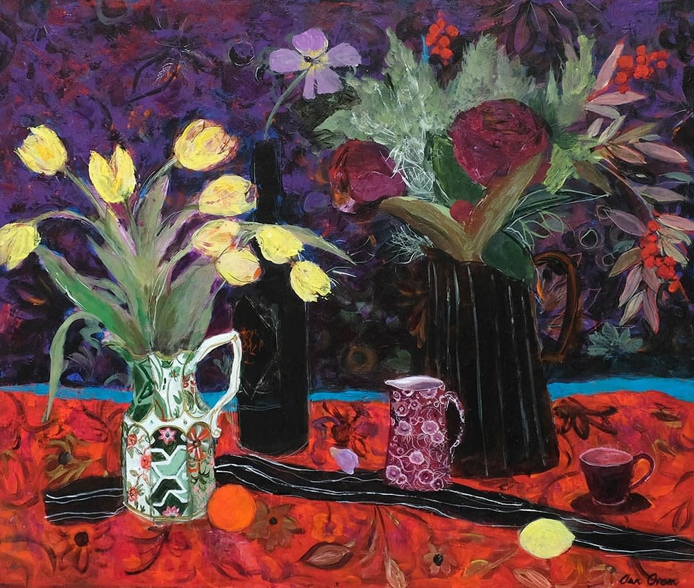 Yellow Tulip Still Life