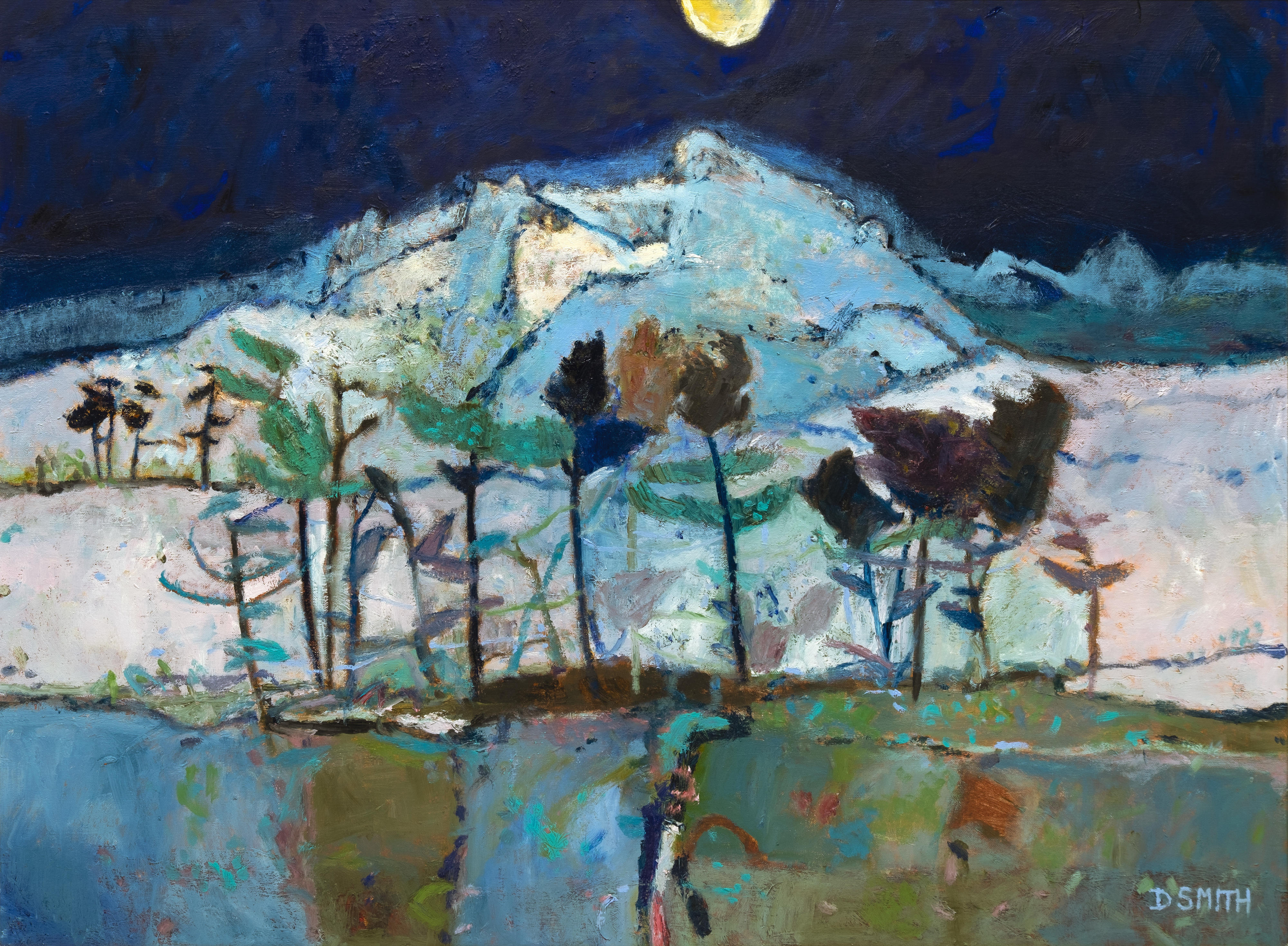 Full Moon over the Cuillin