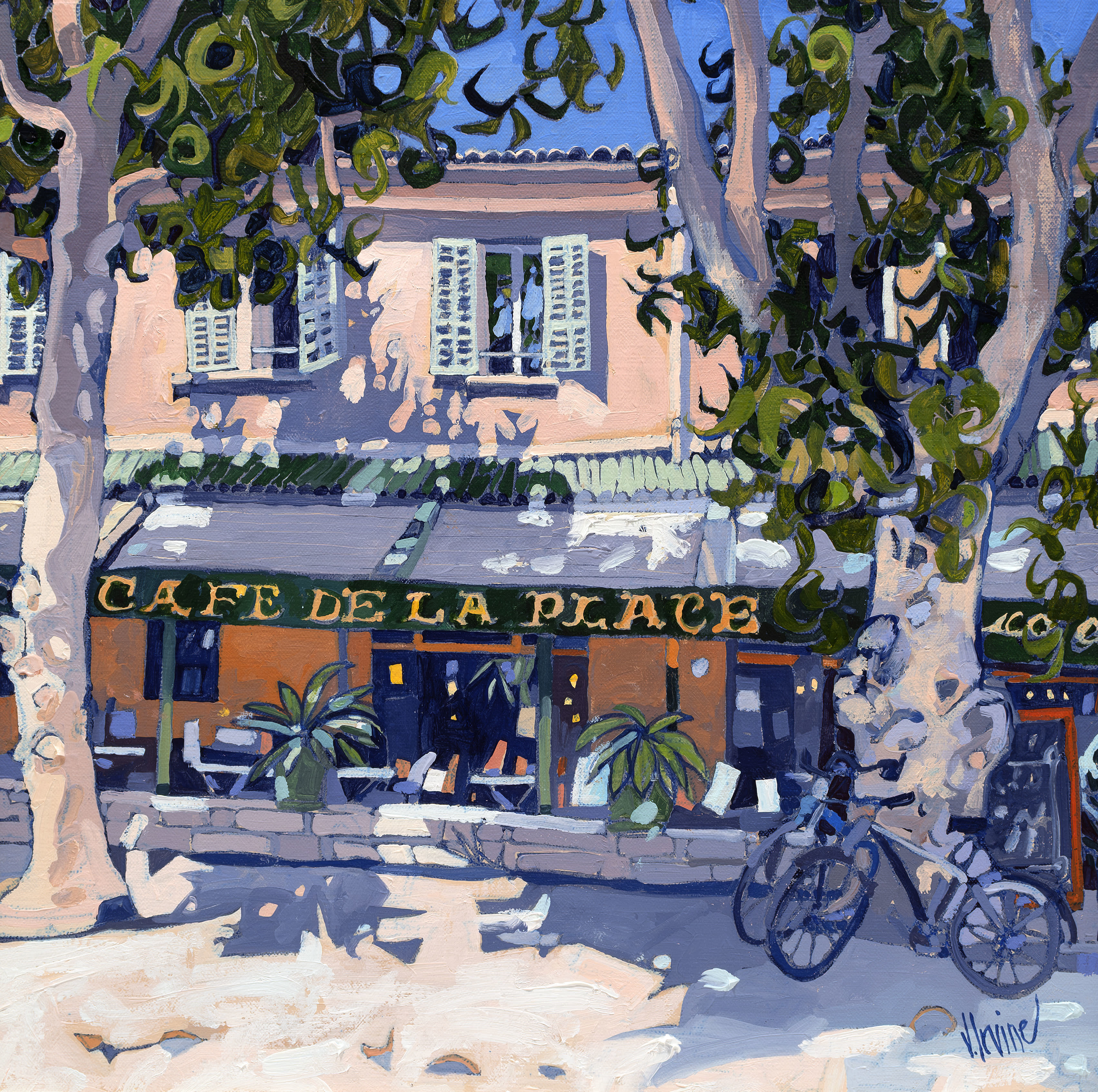 Cafe de la Place, St Paul de Vence