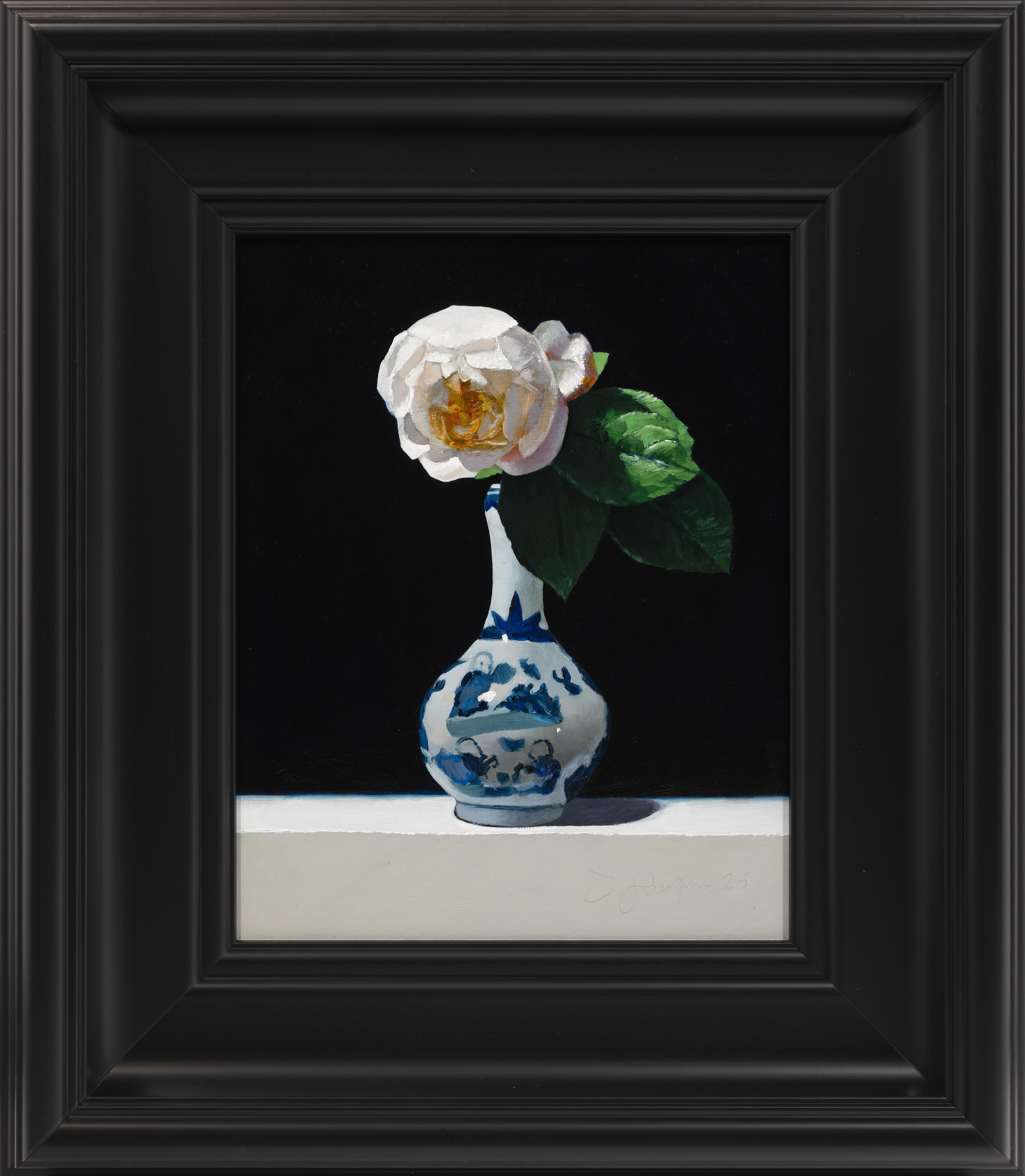 Rose in a Chinese Vase