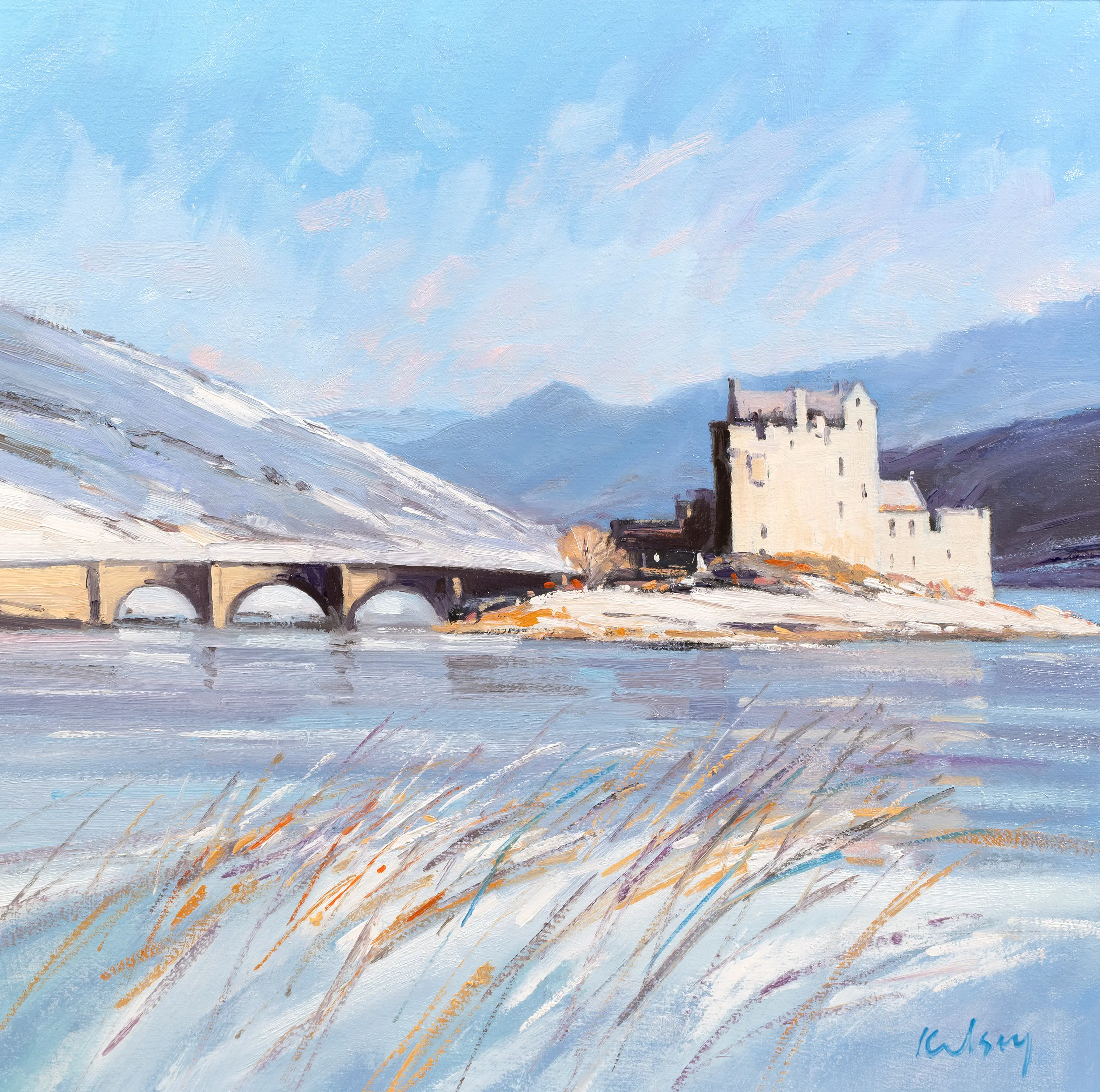 Eilean Donan Castle in Winter
