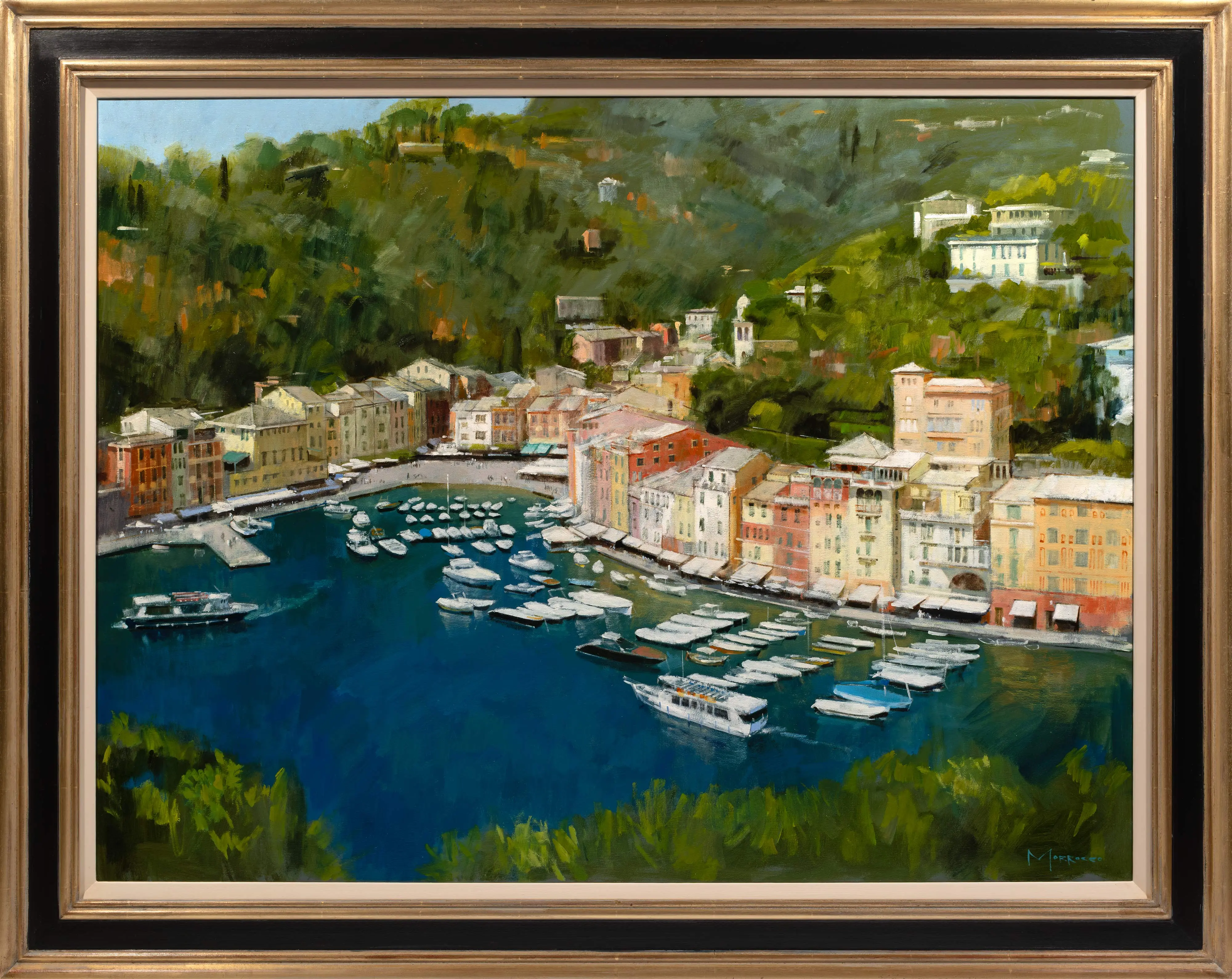 Portofino from the Castello